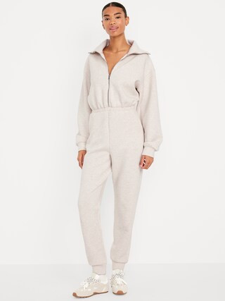 Bounce Fleece Zip Jumpsuit | Old Navy (US)