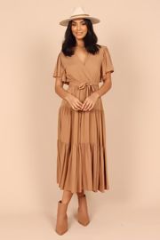 Barker Dress - Tan | Petal & Pup (US)