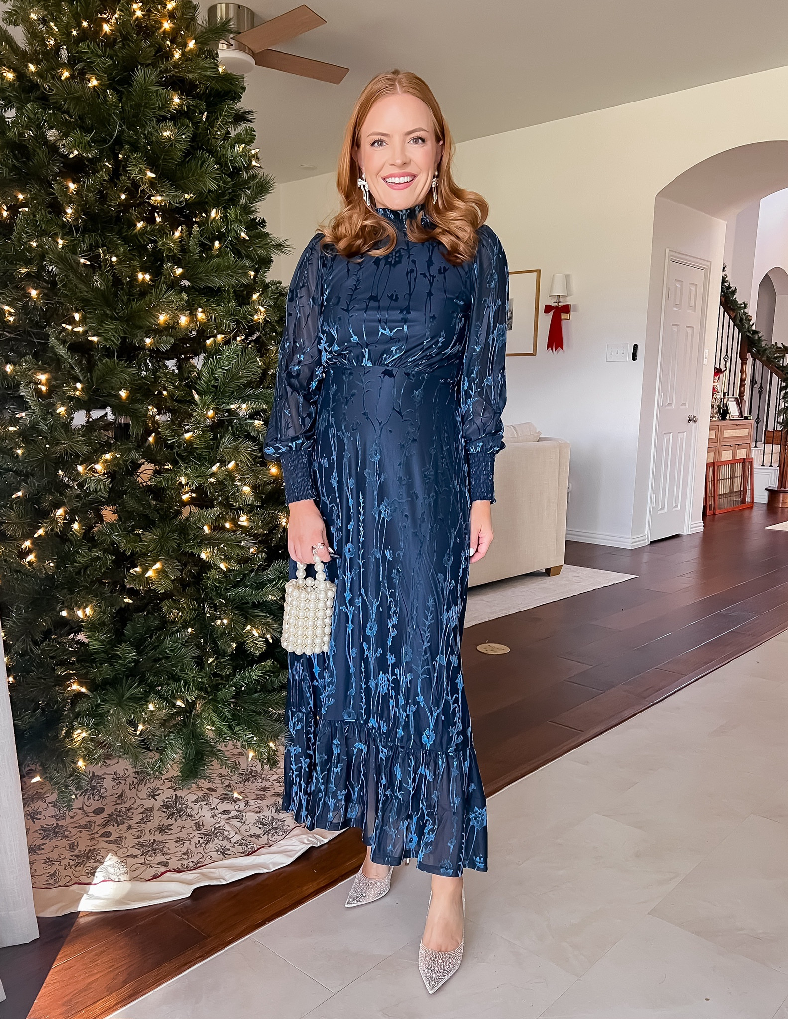 This dress is so beautiful in person! It would be perfect for a winter wedding. 🤍 

#LTKHoliday #LTKParties #LTKWedding