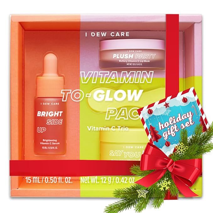 I DEW CARE Vitamin To-Glow Pack Skin Care Set | Brightening Starter Kit | Korean Skincare, Vegan,... | Amazon (US)