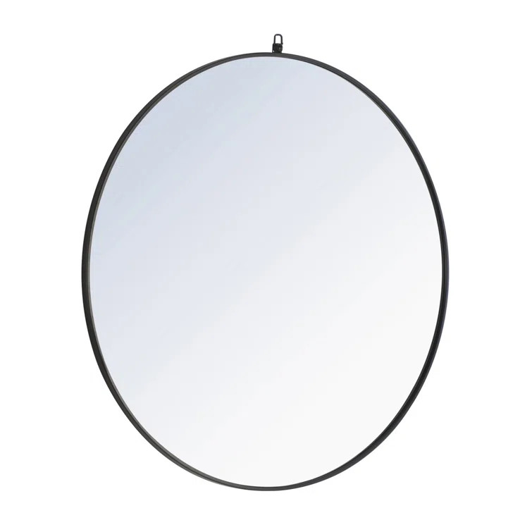 Cassie Round Metal Wall Mirror | Wayfair North America