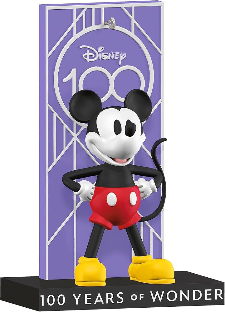 Hallmark Keepsake Christmas Ornament 2023, Disney 100 Years of Wonder Mickey Mouse, Amazon Exclus... | Amazon (US)