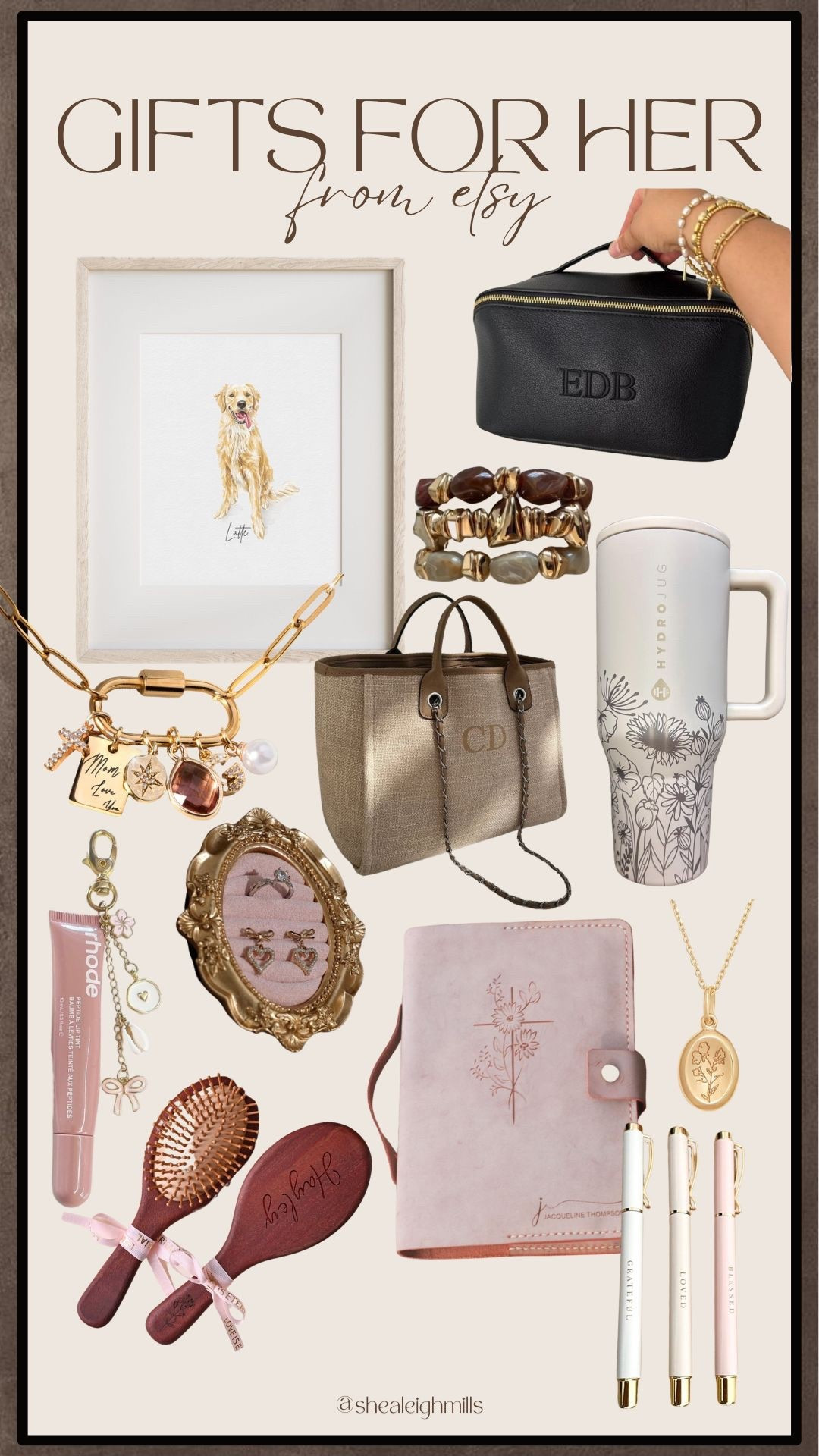 Small shops, personalized details, and gifts that feel extra thoughtful — Etsy always wins for the girls who love meaningful + unique finds 🤎

Custom name necklaces, pet portraits, monogram travel cases, cozy journals, pretty mugs, handmade jewelry & more… these are perfect for moms, sisters, best friends, teachers, or ANY gift-lover who appreciates something one-of-a-kind 🎁🤎

Linking all my favorite personalized Etsy gifts for her below!

Etsy gift guide, personalized gifts for her, custom jewelry Etsy, small shop Christmas gifts, handmade gifts for women, monogram gift ideas, pet portrait gifts, stocking stuffers for her, teacher gift ideas, best Etsy finds, custom name necklace, personalized cosmetic bag, unique holiday gifts 🎄✨

#LTKHoliday #LTKGiftGuide #LTKFindsUnder100