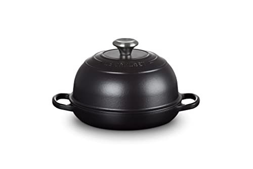 Le Creuset Enameled Cast Iron Signature Round Bread Oven, 9.5 inch, Licorice | Amazon (US)