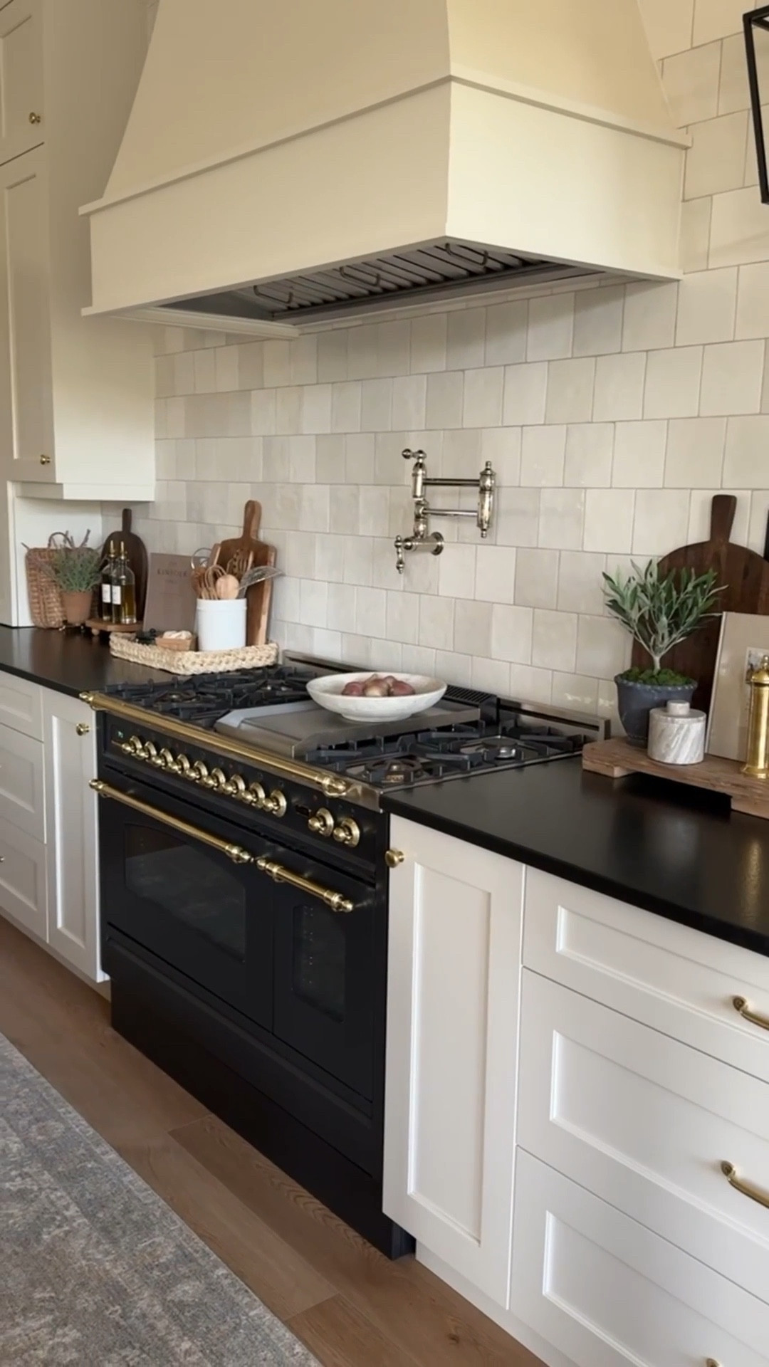 My first piece I bought for our house when we were building was our range! It’s a splurge absolutely, but I based our entire kitchen around it. It’s currently on sale for Presidents’ Day if anyone has had their eye on it! 

Cabinets: Ballet White by BM
Countertops: Leathered Absolute Black Granite

#LTKSaleAlert #LTKHome