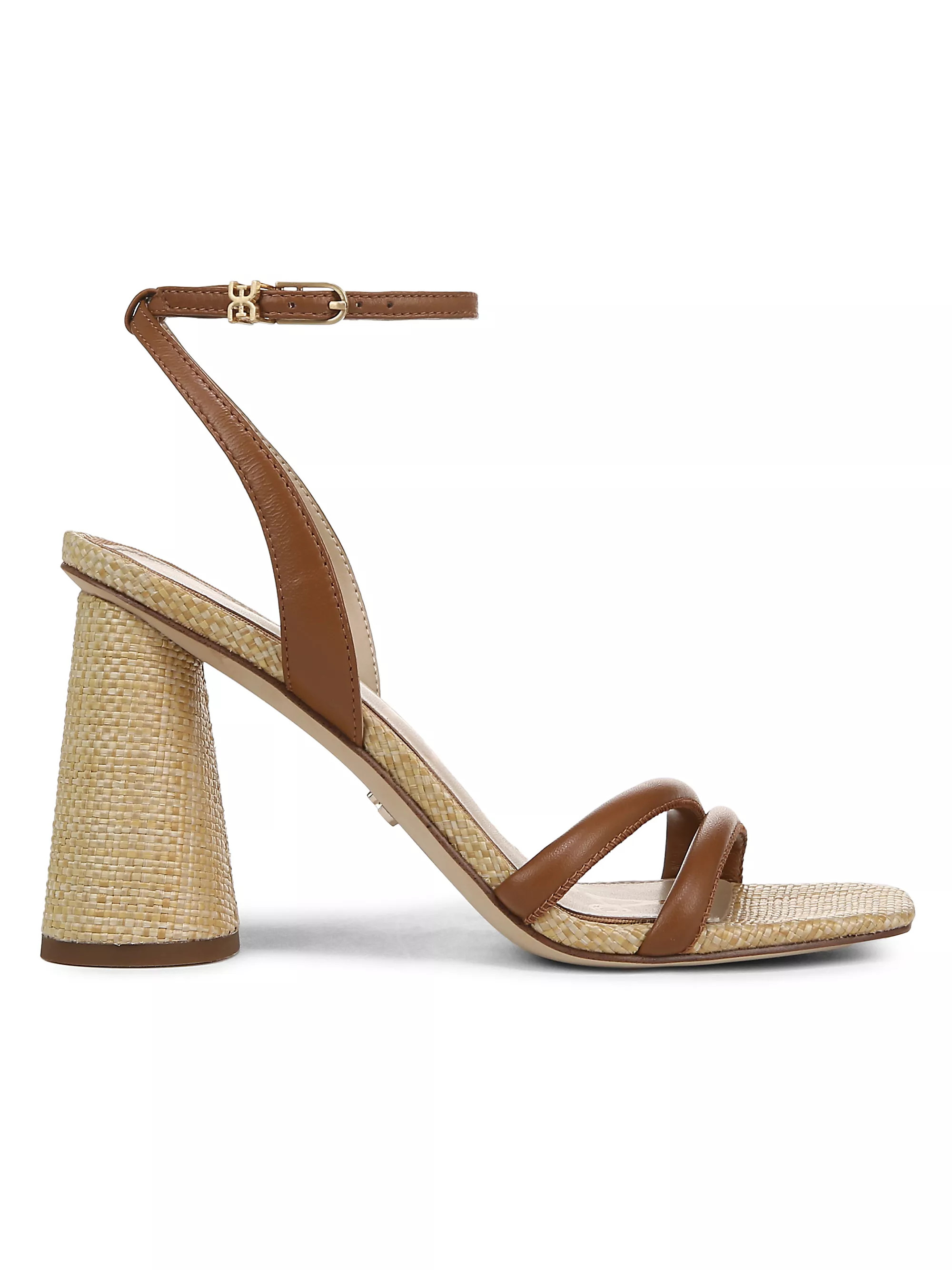 Kia 90MM Strappy Leather Sandals | Saks Fifth Avenue