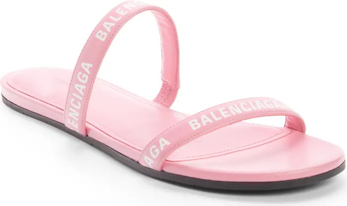 Balenciaga Logo Slide Sandal | Nordstrom | Nordstrom