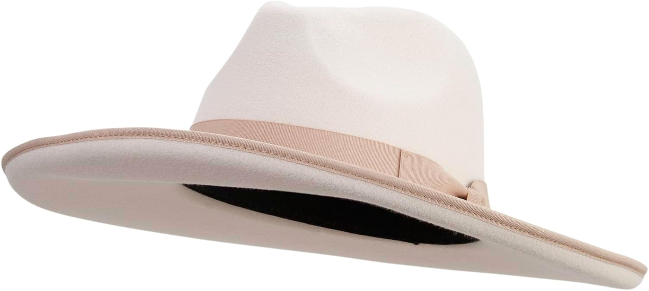 Jeanne Simmons Women's Faux Felt Fedora Hat | Amazon (US)