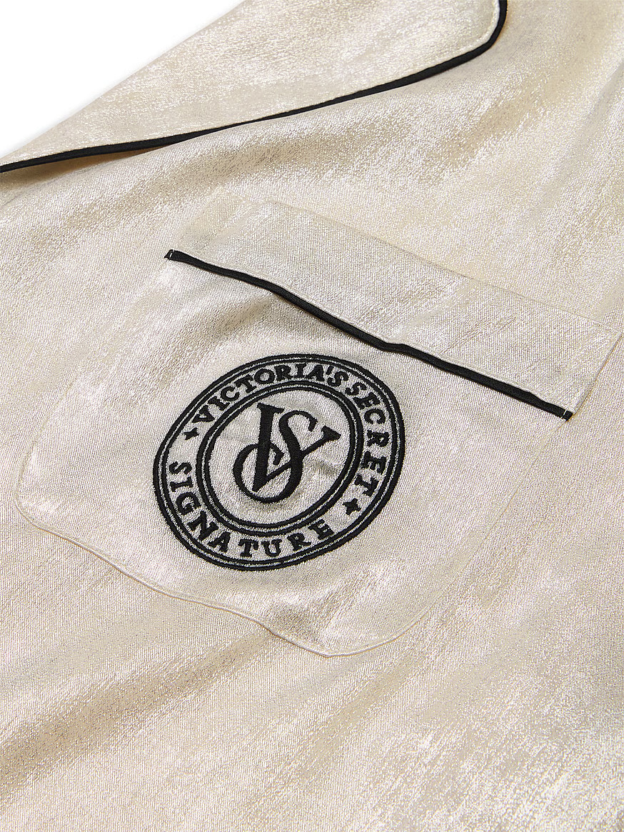 Glazed Satin Long Pajama Set | Victoria's Secret (US / CA )