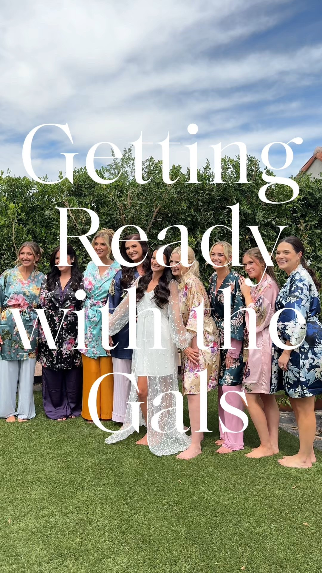 The morning-of with my amazing friends and sisters 💕🥂 | bridesmaids | wedding | robes | bridal | getting ready | grwm | bride | bridal party | bridal shower | bachelorette | bestfriends | kimono 

#LTKParties #LTKBeauty #LTKWedding