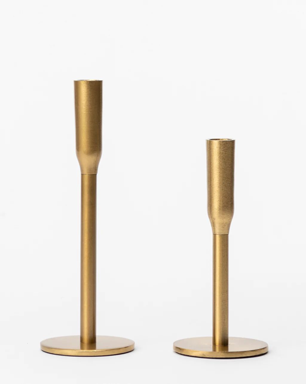 Simple Brass Taper Candle Holder | McGee & Co.