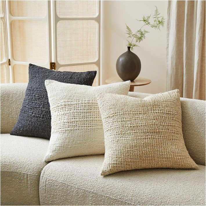 Cozy Weave Pillow Cover | West Elm (US)