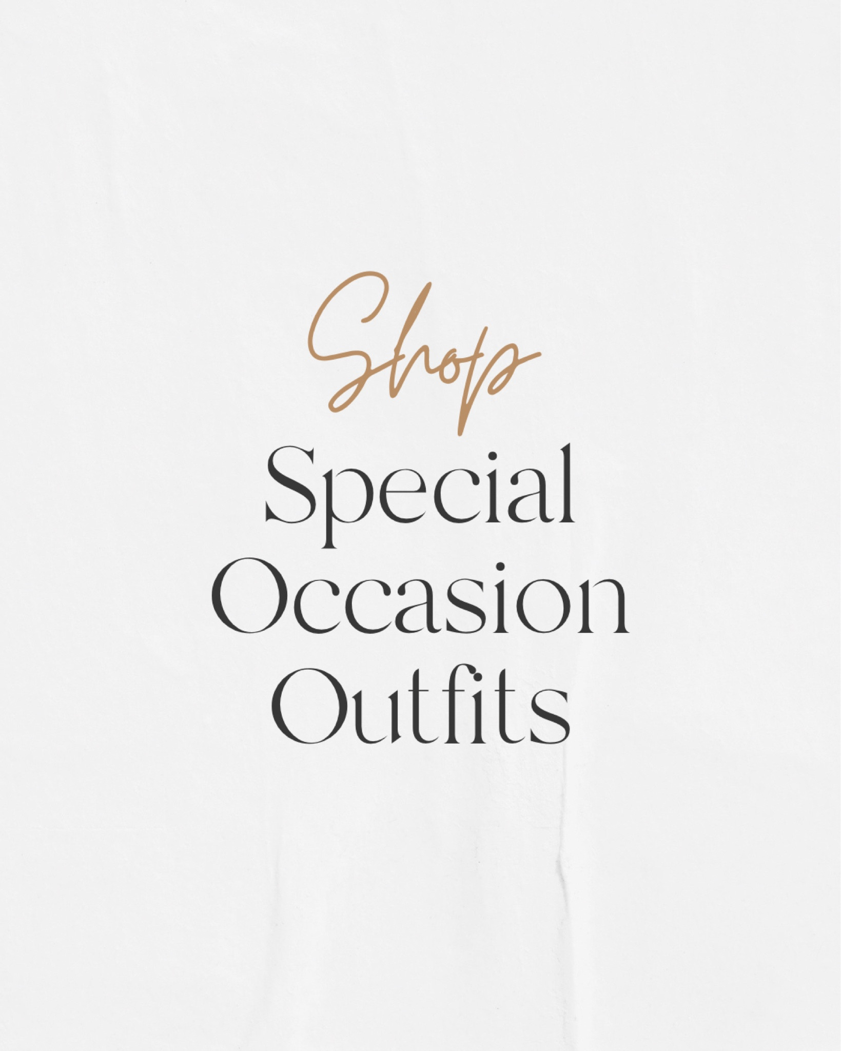 This is where you can find all of my special occasion outfits! Make sure to look in the collection area to see all the outfits put together. Wedding guest dresses, date nights, graduation outfits, holiday parties
