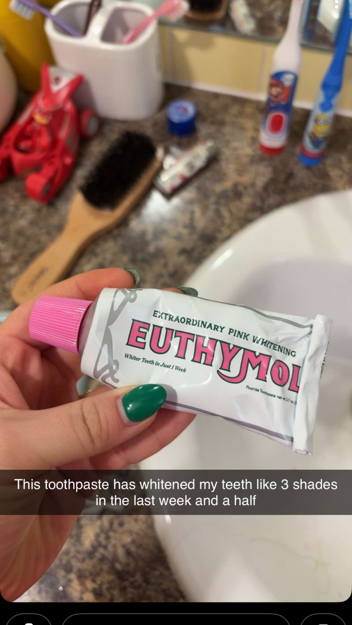 Screenshotted from my friends' influencing me 🤪