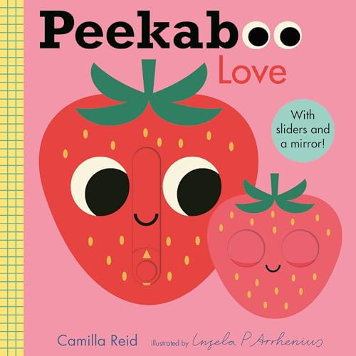 Peekaboo: Love: (An Interactive Board Book for Babies & Toddlers with Mirror & Sliders to Push, Pull, or Turn. Cute Artwork Includes a Strawberry, Rainbow, Ladybug, & More.) (Peekaboo You) | Amazon (US)