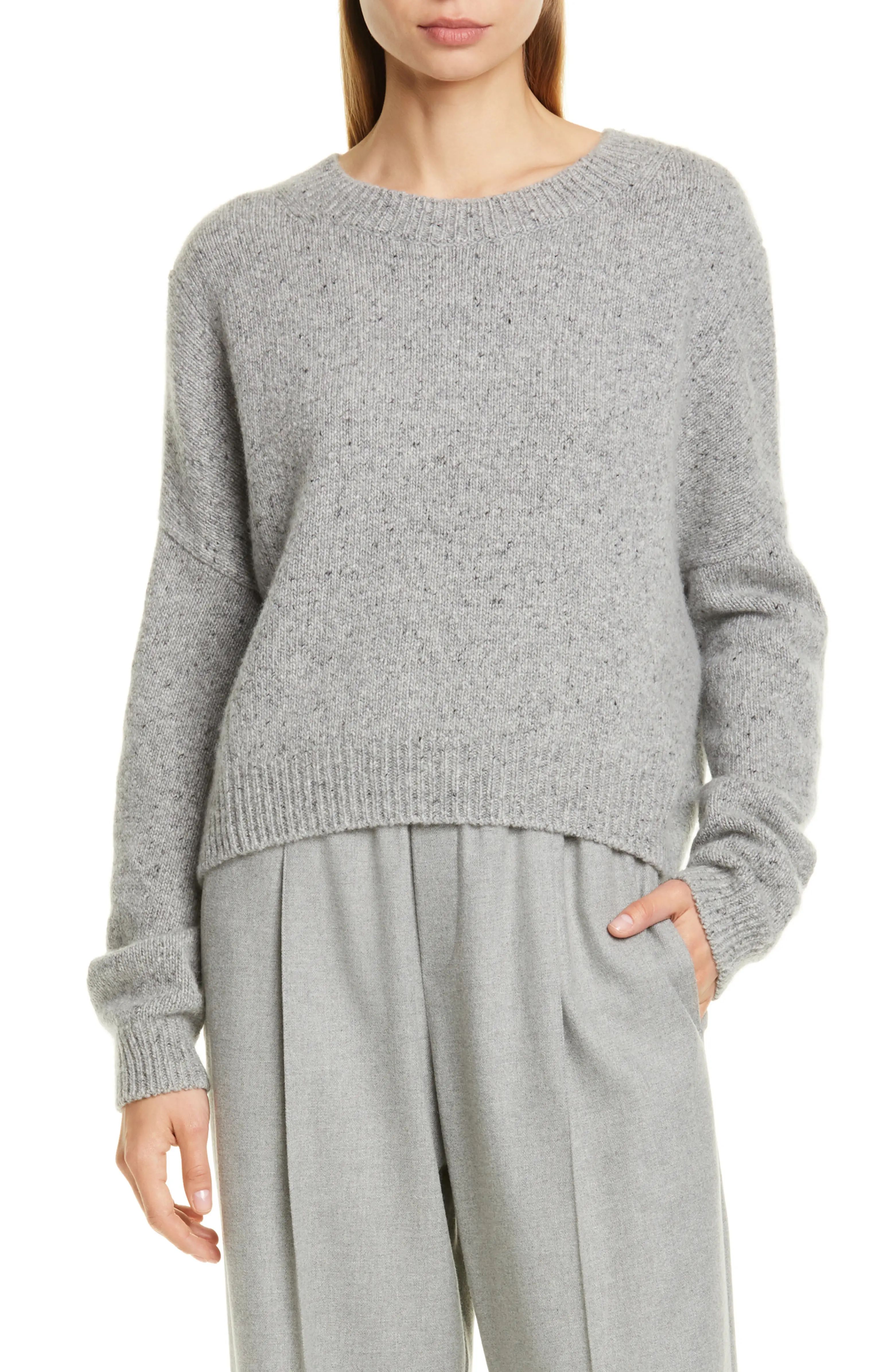 Oversize Boxy Cashmere Crewneck Sweater | Nordstrom