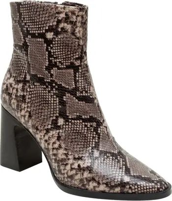 Magic Snakeskin Embossed Bootie (Women) | Nordstrom Rack