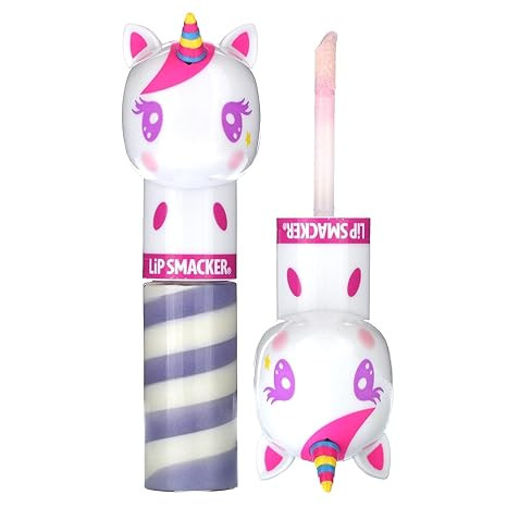 Lip Smacker Lippy Pals Swirls Unicorn, Flavored Moisturizing & Smoothing Soft Shine Lip Balm, Hyd... | Amazon (US)