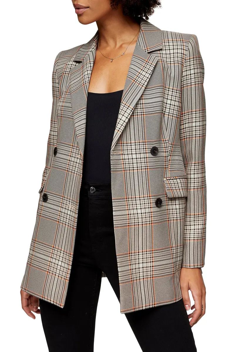 Glen Plaid Double Breasted Blazer | Nordstrom