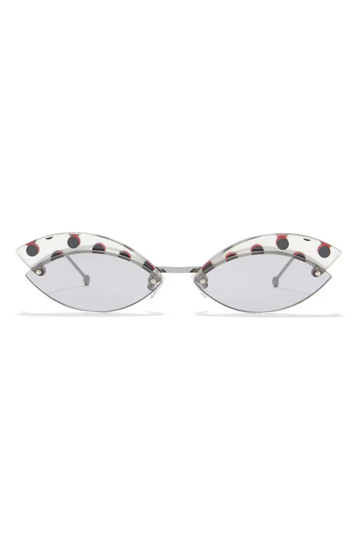 58mm Cat Eye Sunglasses | Nordstrom Rack