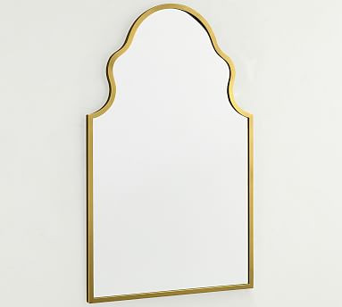 Stella Scalloped Frame Mirror | Pottery Barn (US)