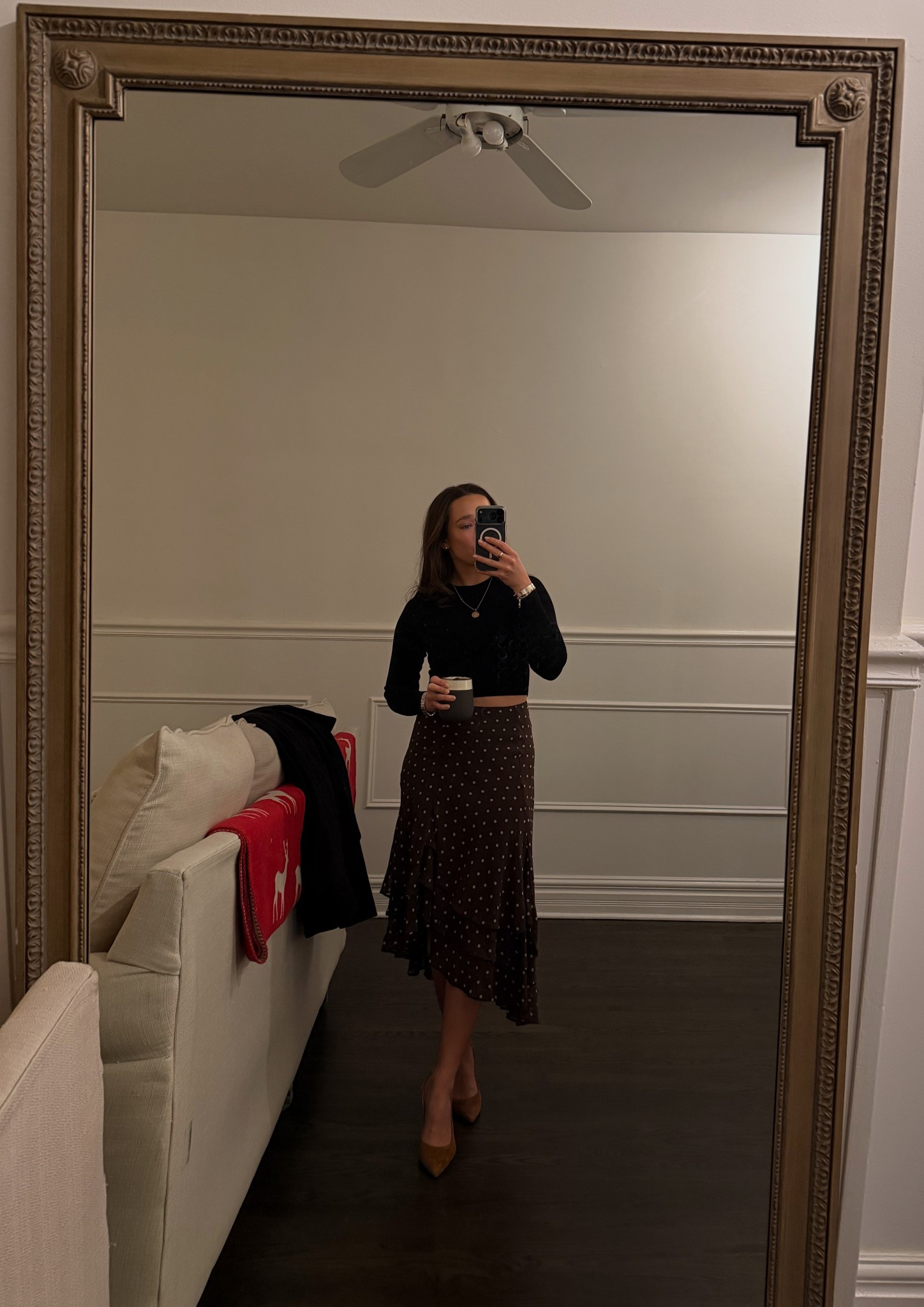 my most worn outfit as of late 🤎🤎
Love the layers to the this skirt 

#LTKBeauty #LTKHoliday #LTKgrwm