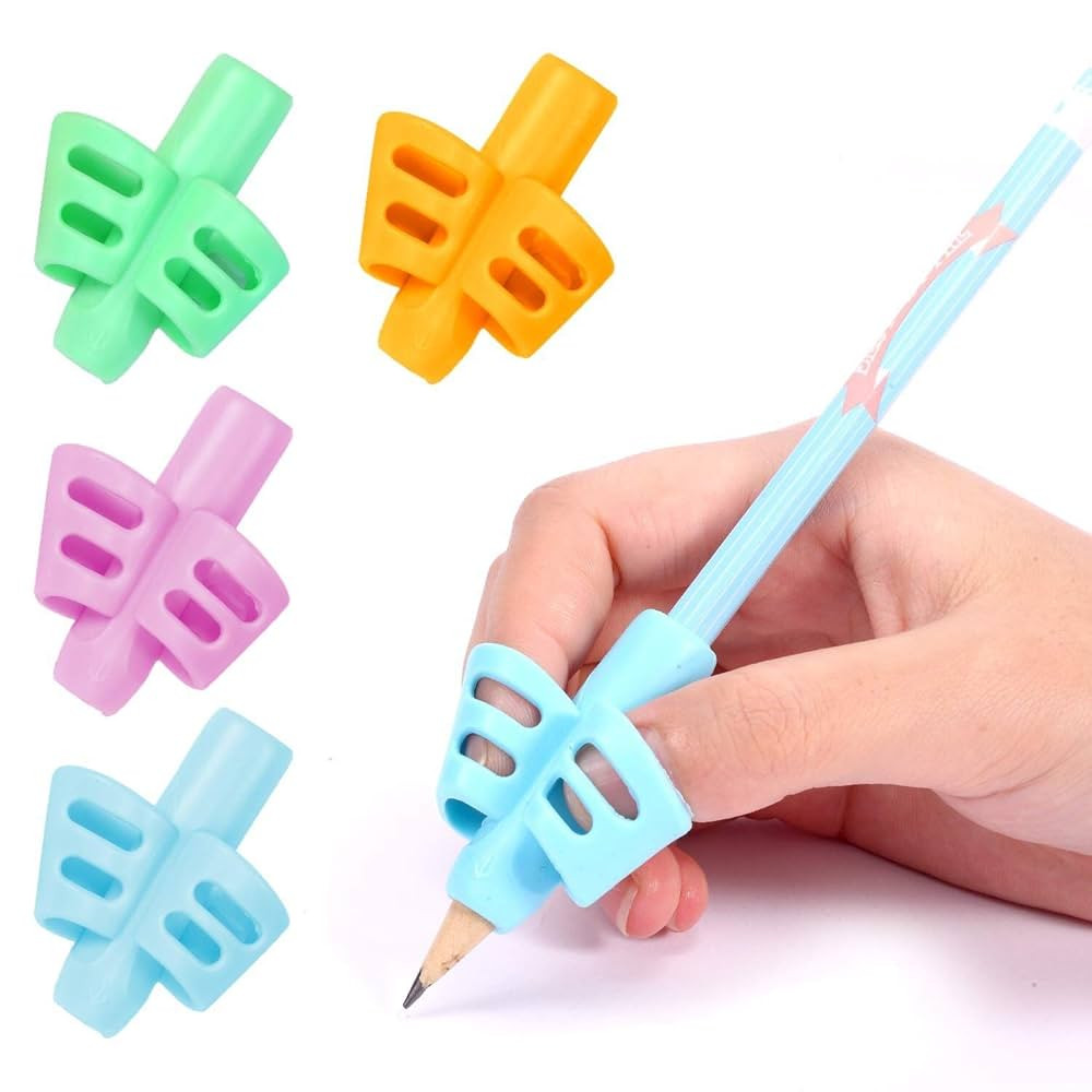 4 Pcs Pencil Grip Set, Children Pen Writing Aid Grips Set Posture Correction Tool for Kids Presch... | Amazon (CA)