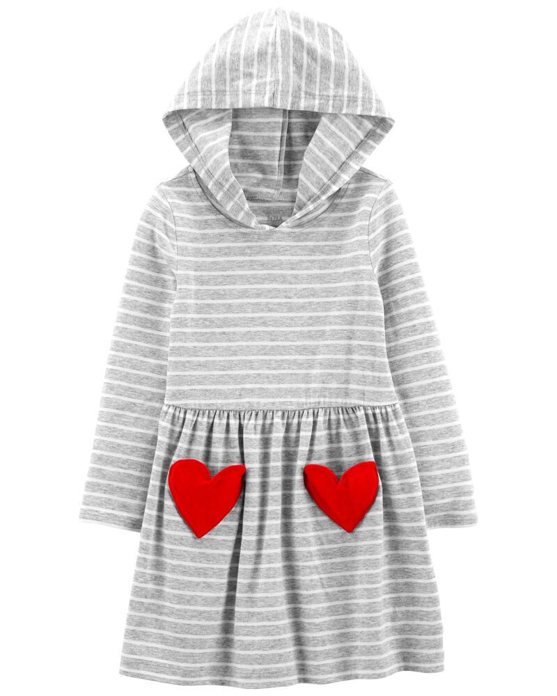 Striped Hooded Dress | Carter's