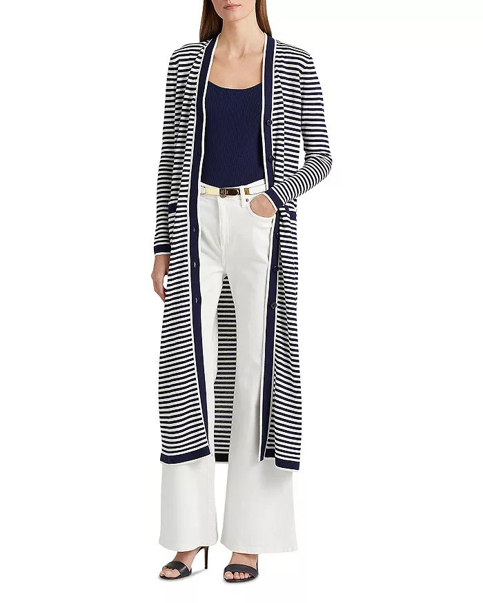 Striped Maxi Cardigan | Bloomingdale's (US)