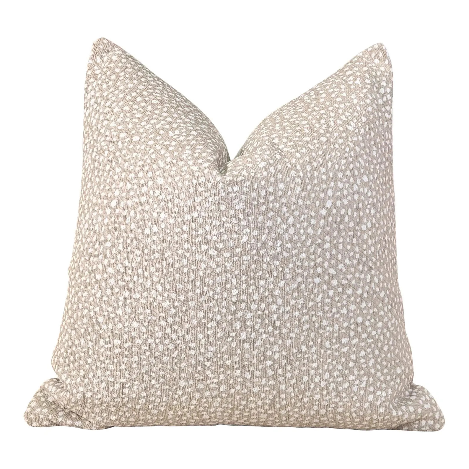 Thibaut Fawn Indoor Outdoor Pillow - Oat. Outdoor Designer Pillows, High End Pillows, Outdoor Bei... | Etsy (Global)