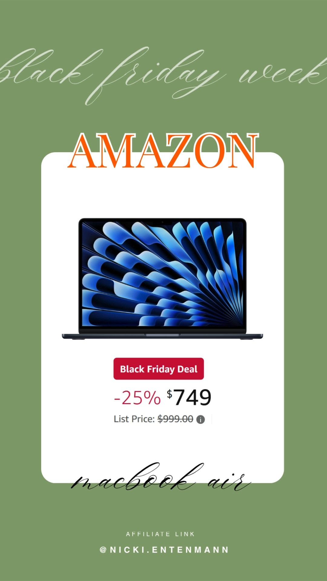 This Apple 2025 MacBook Air 13-inch with M4 chip brings sleek speed and effortless power to every workflow. #MacBookAir2025 #AppleLaptop #M4Chip #TechEssentials #PortablePower #SleekDesign #WorkSmartTech #LaptopGoals #NextGenPerformance #CreativeTools 💻⚡✨
 

 #LTKGiftGuide #LTKSaleAlert #LTKTravel