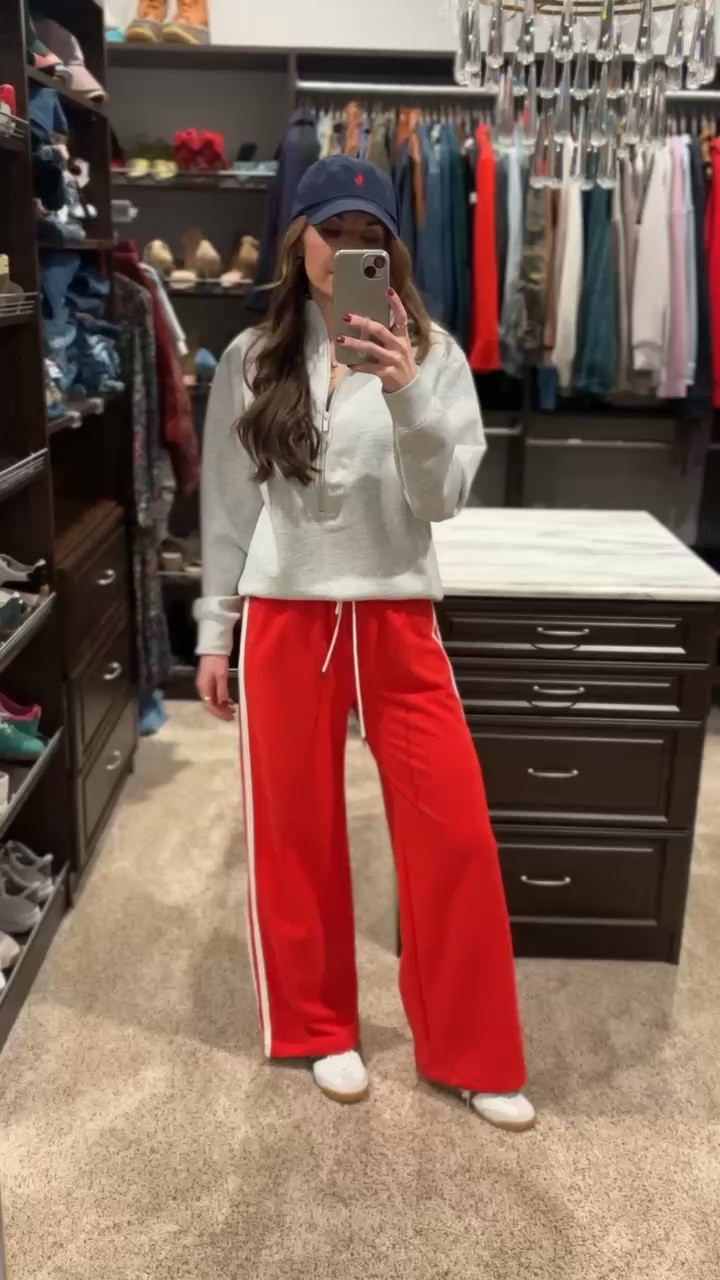 @target track pant is such a fun way to add a pop of color 

#LTKgrwm #LTKootd