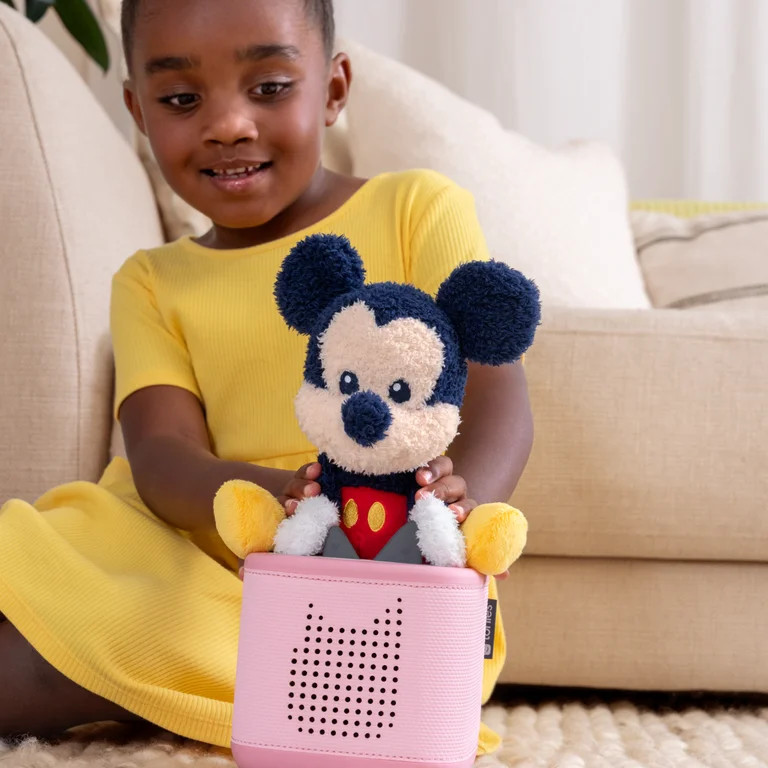 Tonies Cuddle Tonie Mickey Mouse Audio Toy Plush from Disney, Age Group 3+ | Walmart (US)