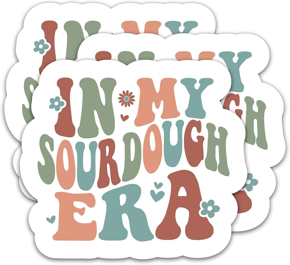 (3Pcs) in My SourDough Era Sticker Mom Sticker Mama Sticker Gifts for Moms Mama Mother Grandma Mo... | Amazon (US)