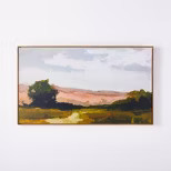 27" x 47" On Sunset Mesa Medium Wood Framed Wall Canvas - Threshold™ designed with Studio McGee | Target