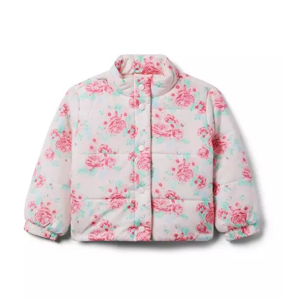 Floral Puffer Jacket | Janie and Jack