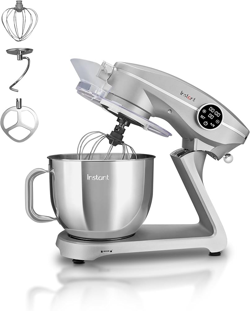Instant Pot Stand Mixer Pro,600W 10-Speed Electric Mixer with Digital Interface,7.4-Qt Stainless ... | Amazon (US)