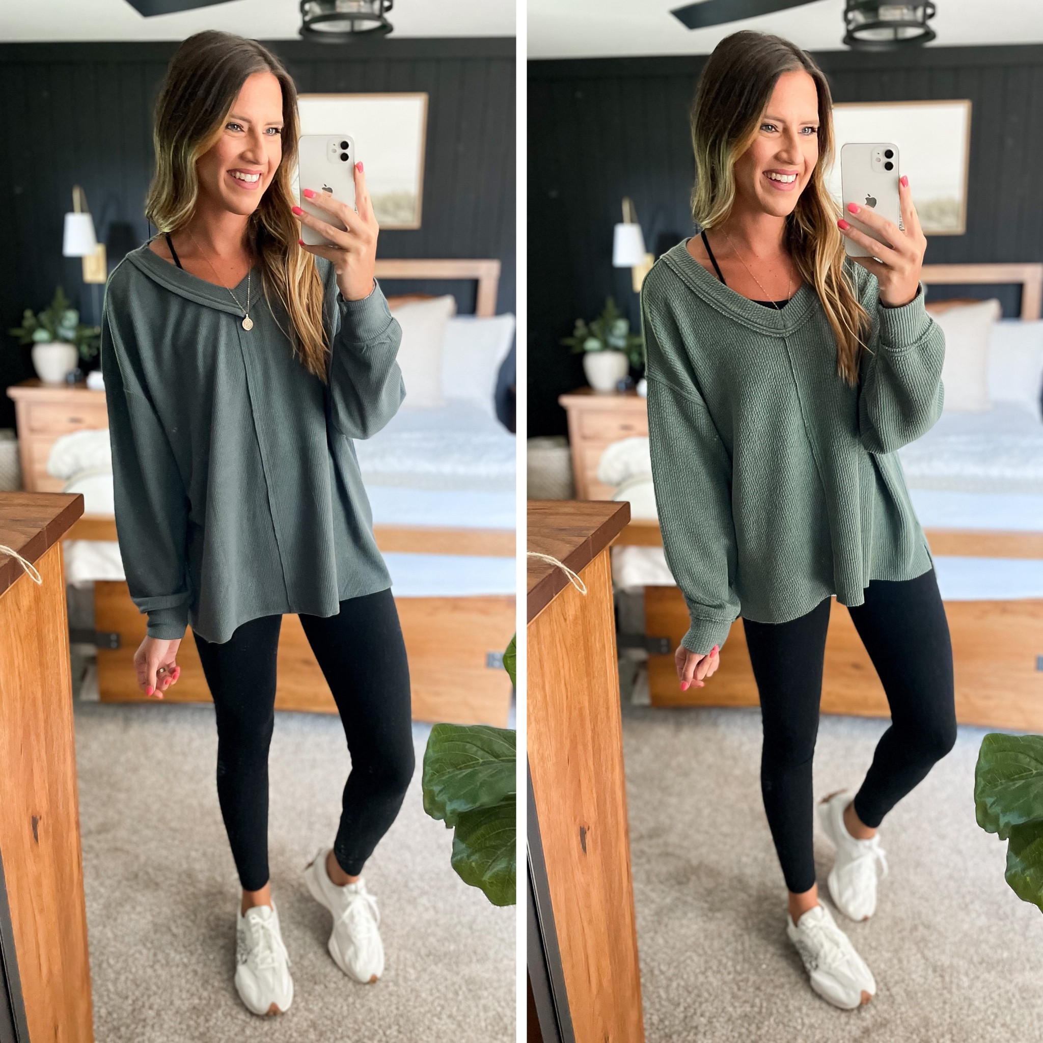 Amazon vs. Aerie 

Wearing a medium in both 

#LTKstyletip #LTKFind #LTKunder50