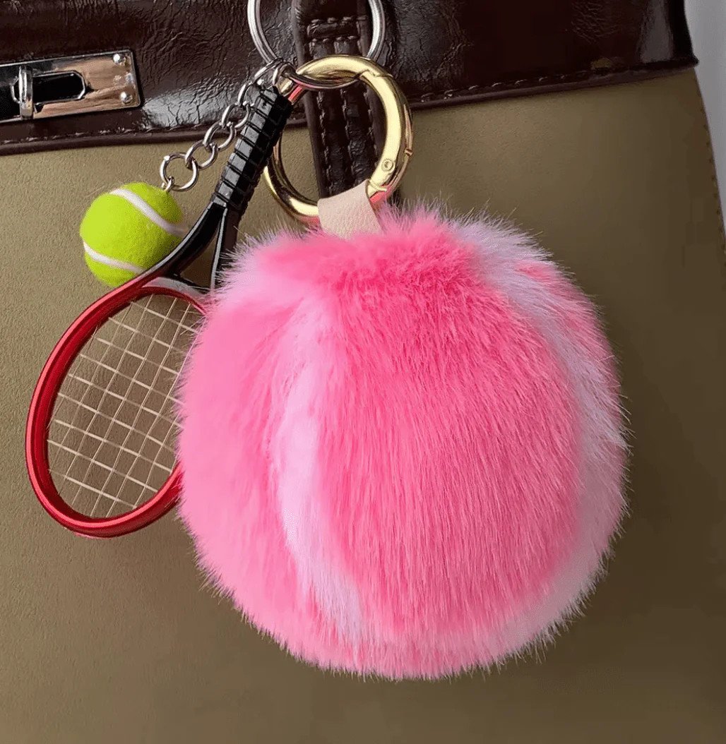 Fluff Ball Tennis Charms | NiceAces