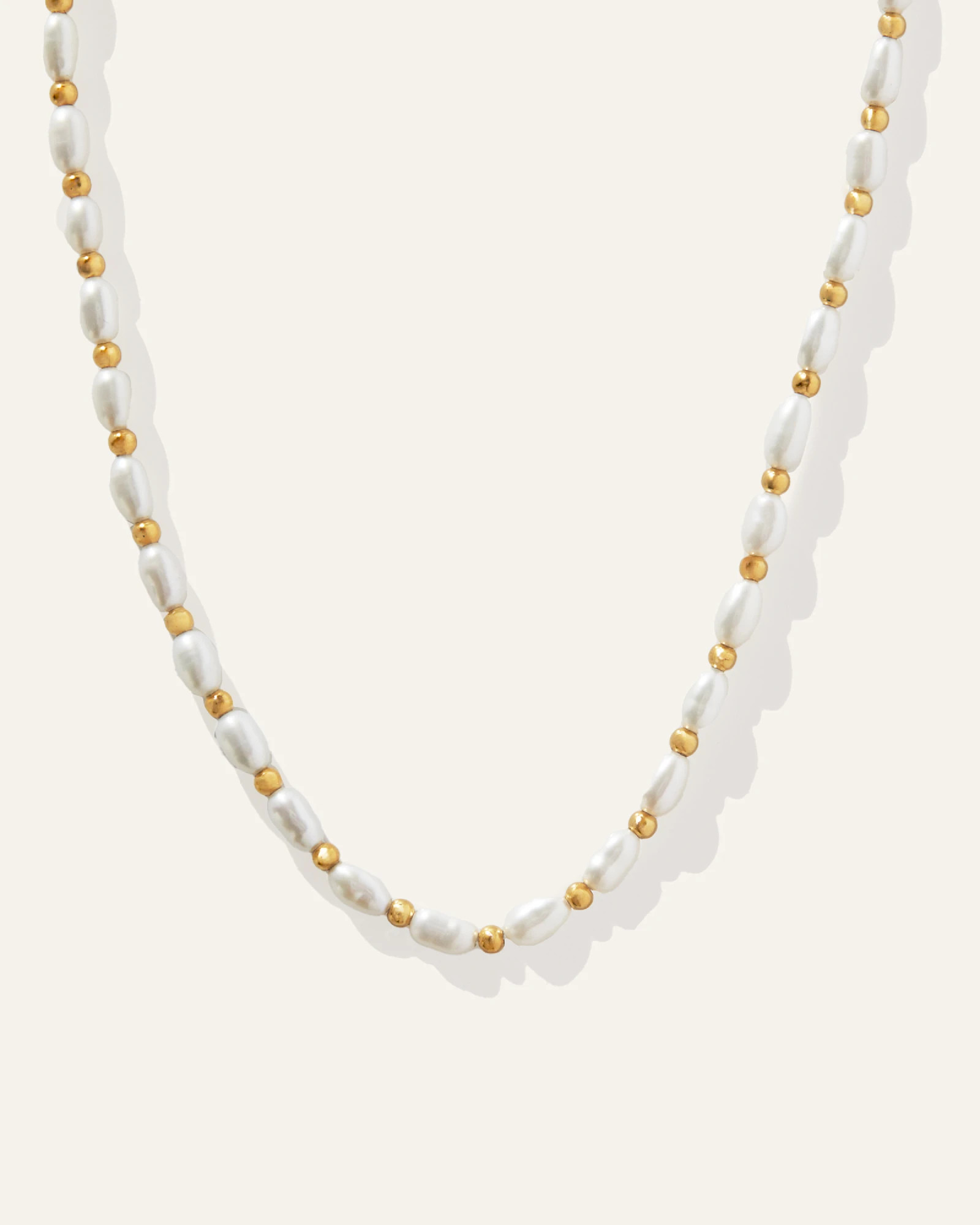 Seed Pearl Beaded Necklace | Quince