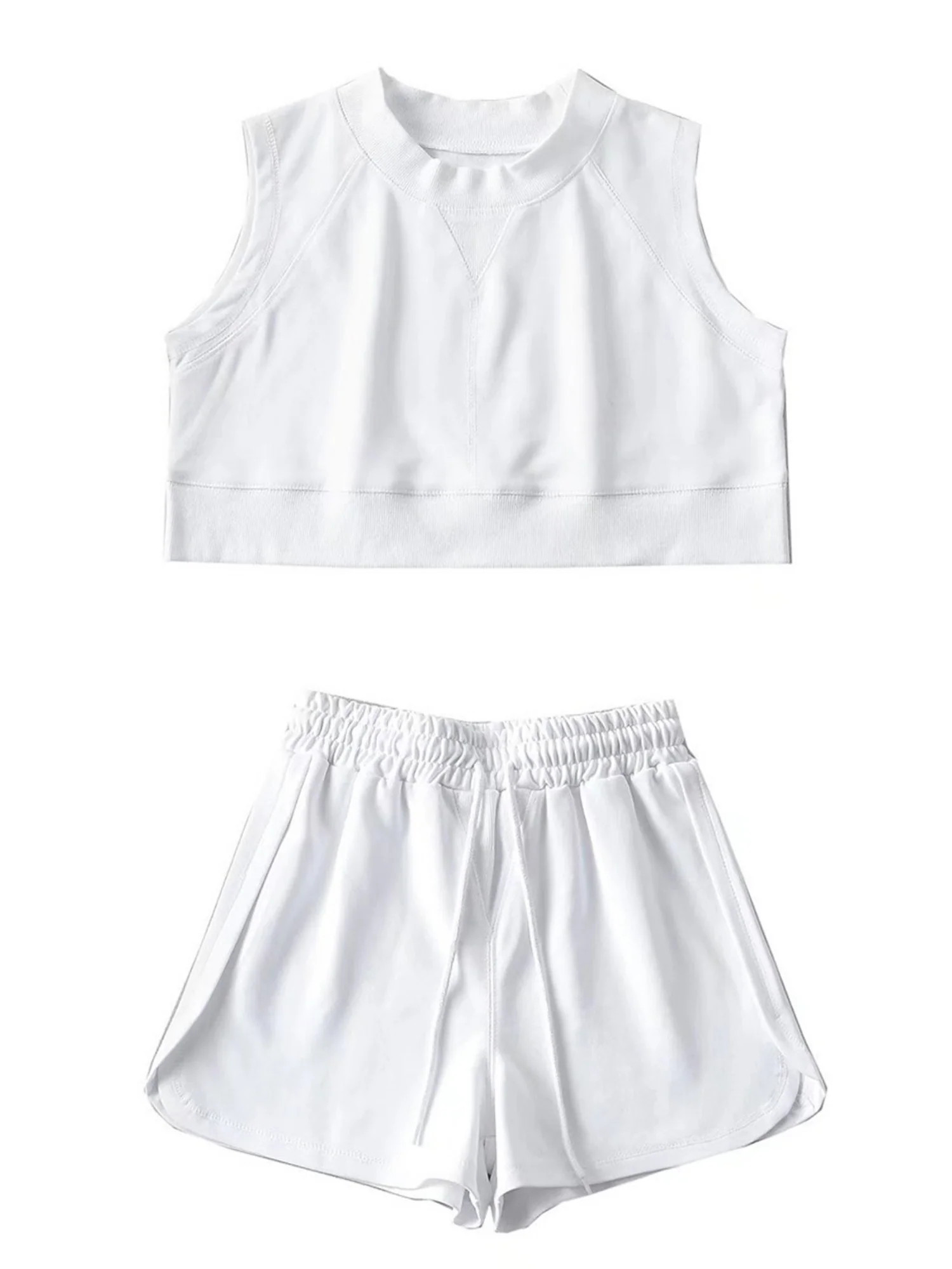 'Summer' Casual Cropped Two Piece Set (4 Colors) | Goodnight Macaroon