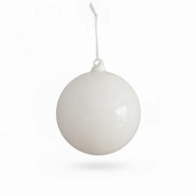 Winter White Orb Ornament - Set of 3 | Cailini Coastal