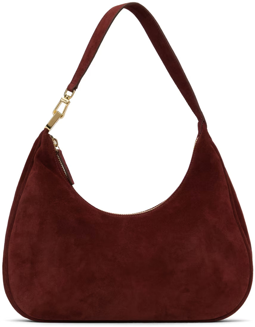 Burgundy Sylvie Shoulder Bag | SSENSE