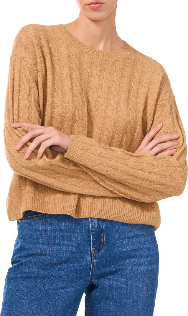 1.STATE Mixed Stitch Crewneck Sweater | Nordstrom | Nordstrom