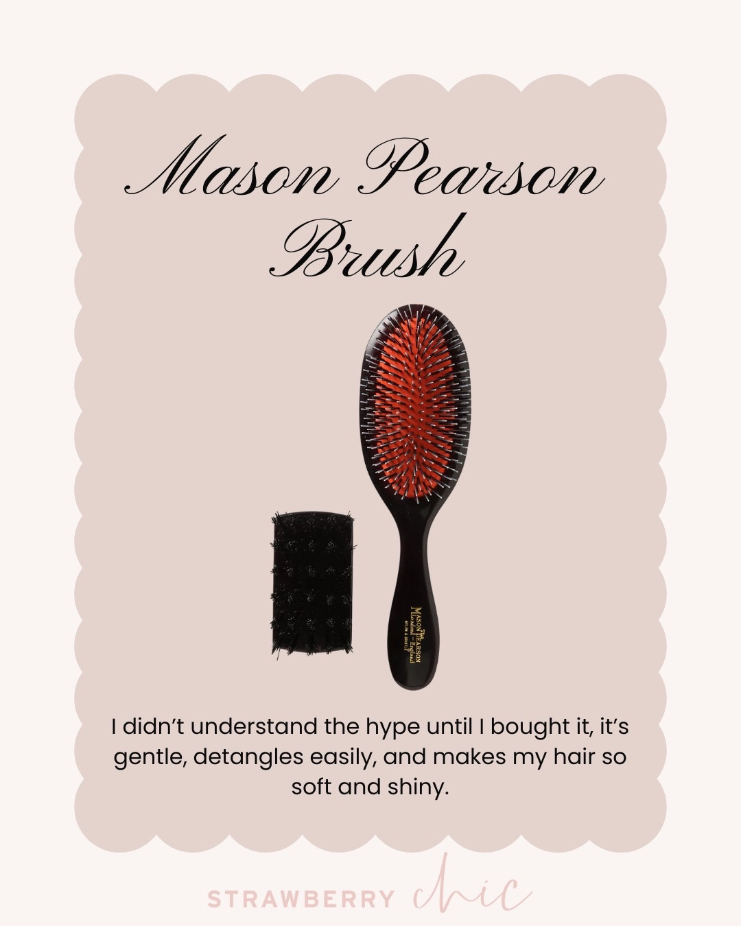 I’ve been using this brush for a year and yes - it’s worth the hype. It’s so gentle on my hair and makes it so soft! I use it on Josie too because she gets really bad tangles and this brush gets through them gently 

#LTKHoliday #LTKGiftGuide #LTKselfcare