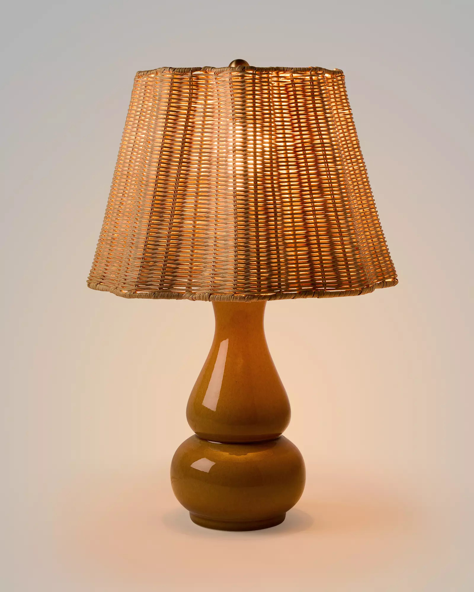 Como Gourd Table Lamp | Serena and Lily