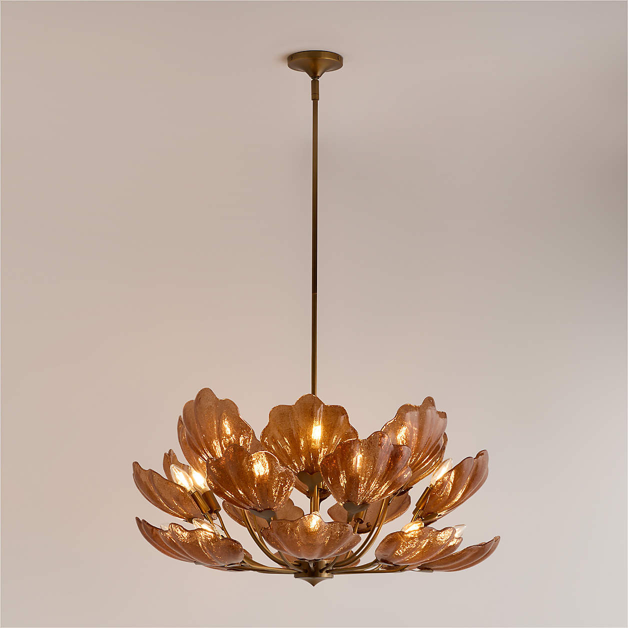 Waltz Chandelier Light by Laura Harrier and Tiffany Howell | Crate & Barrel | Crate & Barrel