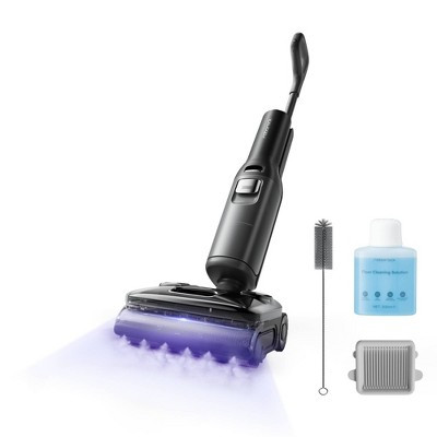 Roborock F25 Ultra Steam Wet Dry Vacuum Mop Cordless 302 Degree F Steam Mop & 187 Degree F Hot Water Black | Target
