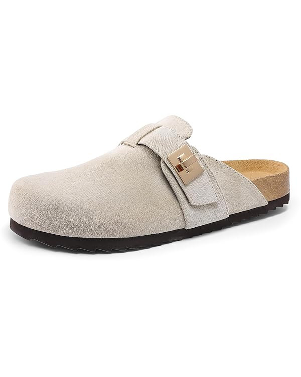 DREAM PAIRS Women's Clogs for Women Mules Cork Footbed Slip-On Shoes with Arch Support | Amazon (US)