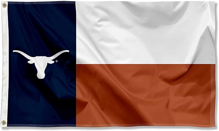 Texas Longhorns Texas State Flag | Amazon (US)